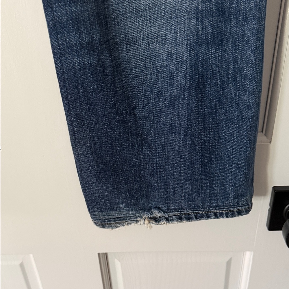 Boss Orange Hugo Boss Jeans Mens 36x34 Regular Fit Straight Leg Blue Denim Adult - Picture 10 of 12